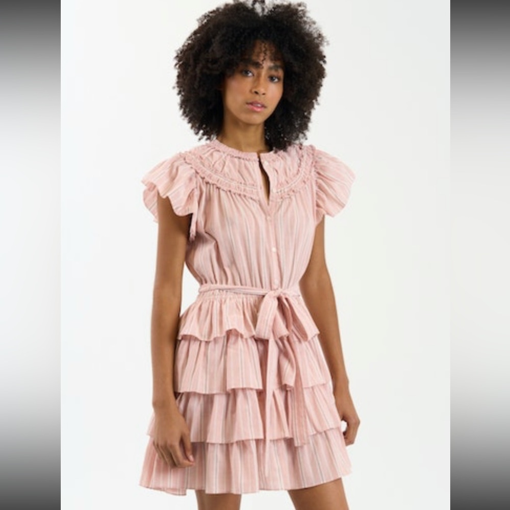 Sundays Charlie Tiered mini dress